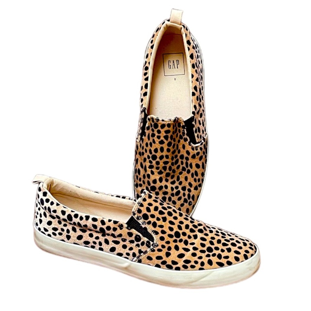 🌺Gap Leopard Print Slip On Shoes